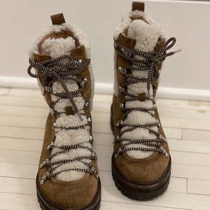 Sigerson Morrison Isla Shearling Boot 38, with Box